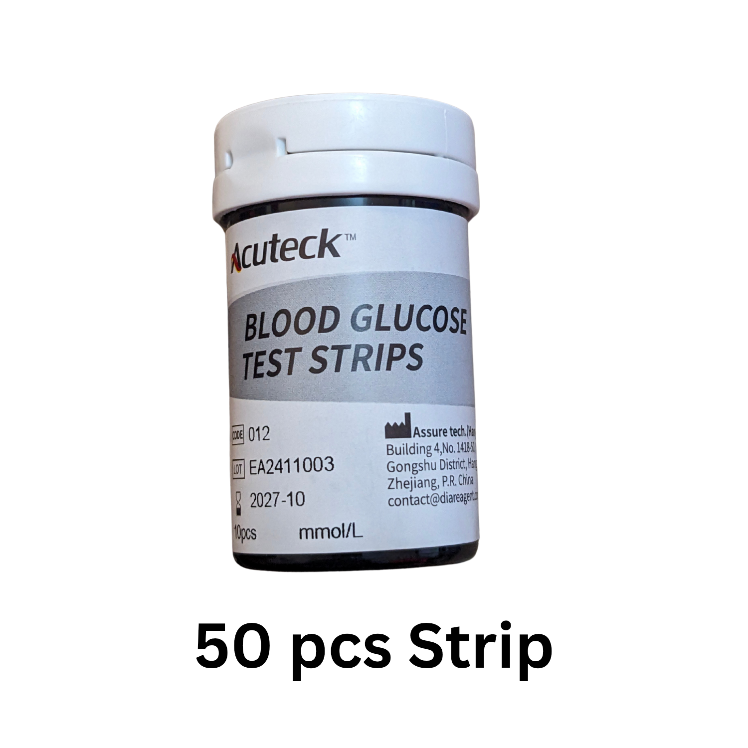 ৫০ পিস একুটেক ডায়াবেটিস মেশিনের স্ট্রিপ